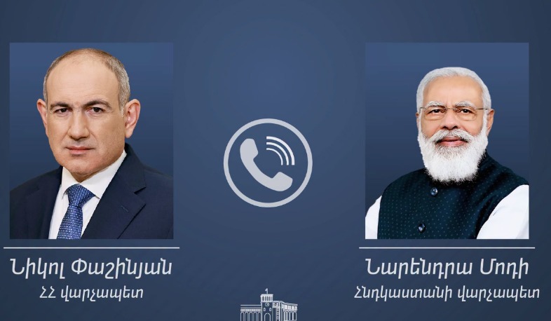 Нарендра Моди поздравил Пашиняна с победой на выборах в Армении