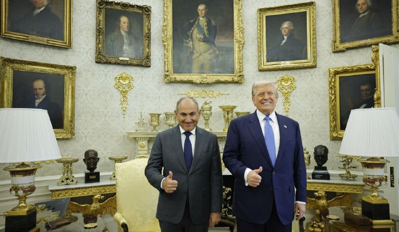 Пашинян поздравил Трампа с 250-летием независимости США и отметил роль проекта «Путь Трампа» в мире с Азербайджаном