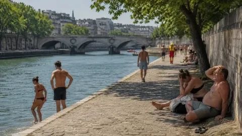 Более 2000 человек погибли во Франции из-за аномальной жары с 22 по 28 июня
