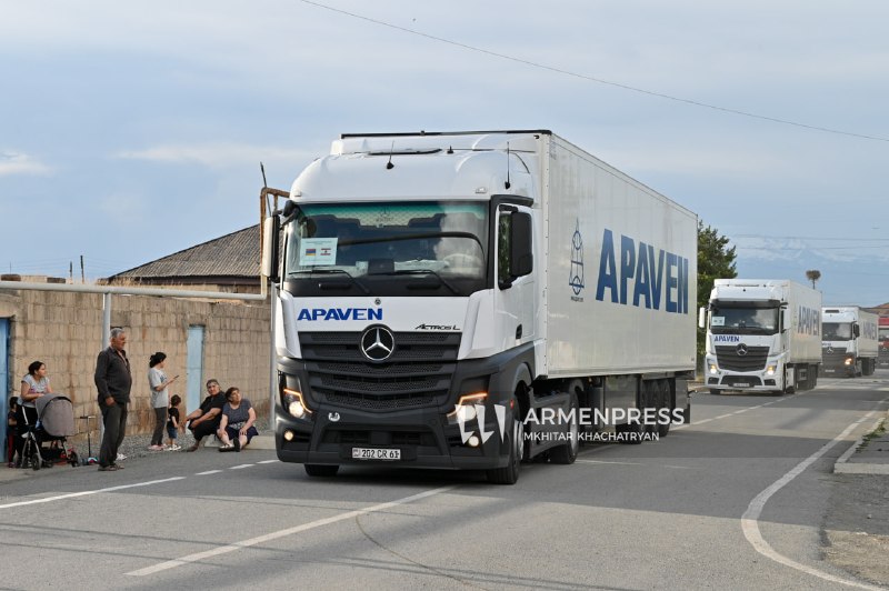 Гуманитарная помощь Армении в Ливан впервые прошла через КПП Маргара на границе с Турцией