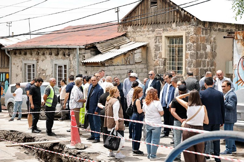 Пашинян в Конде: реконструкция исторического района Еревана