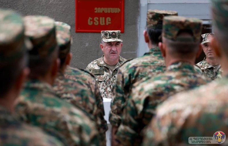 В Капане сменился командир специального войскового соединения