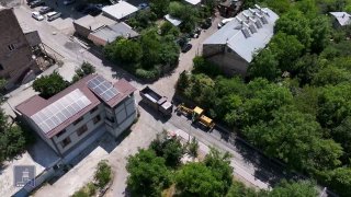 Строительство дороги в Капане, Сюникская область