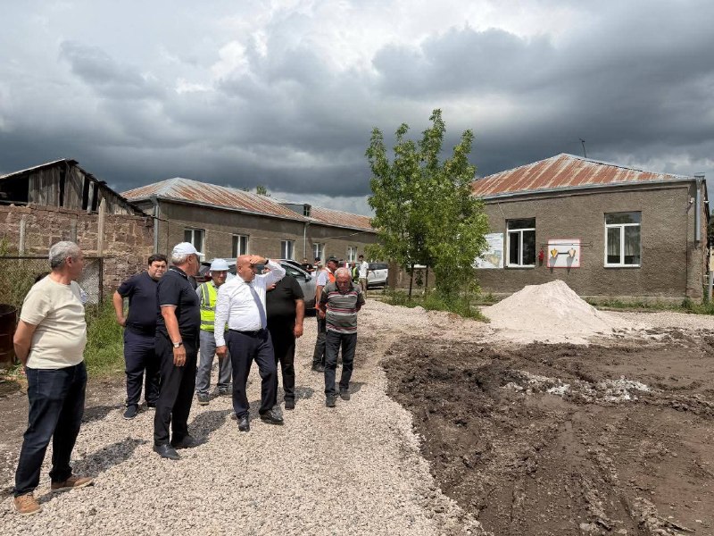 Строительство новой школы в Сюникской области, Капан