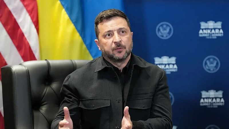 Владимир Зеленский выступает с обращением о перестановках в правительстве Украины