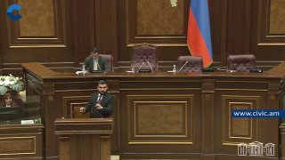 Депутат Ваагн Алексанян обвинил оппозицию в срыве голосования по закону об избирательных взятках в Армении